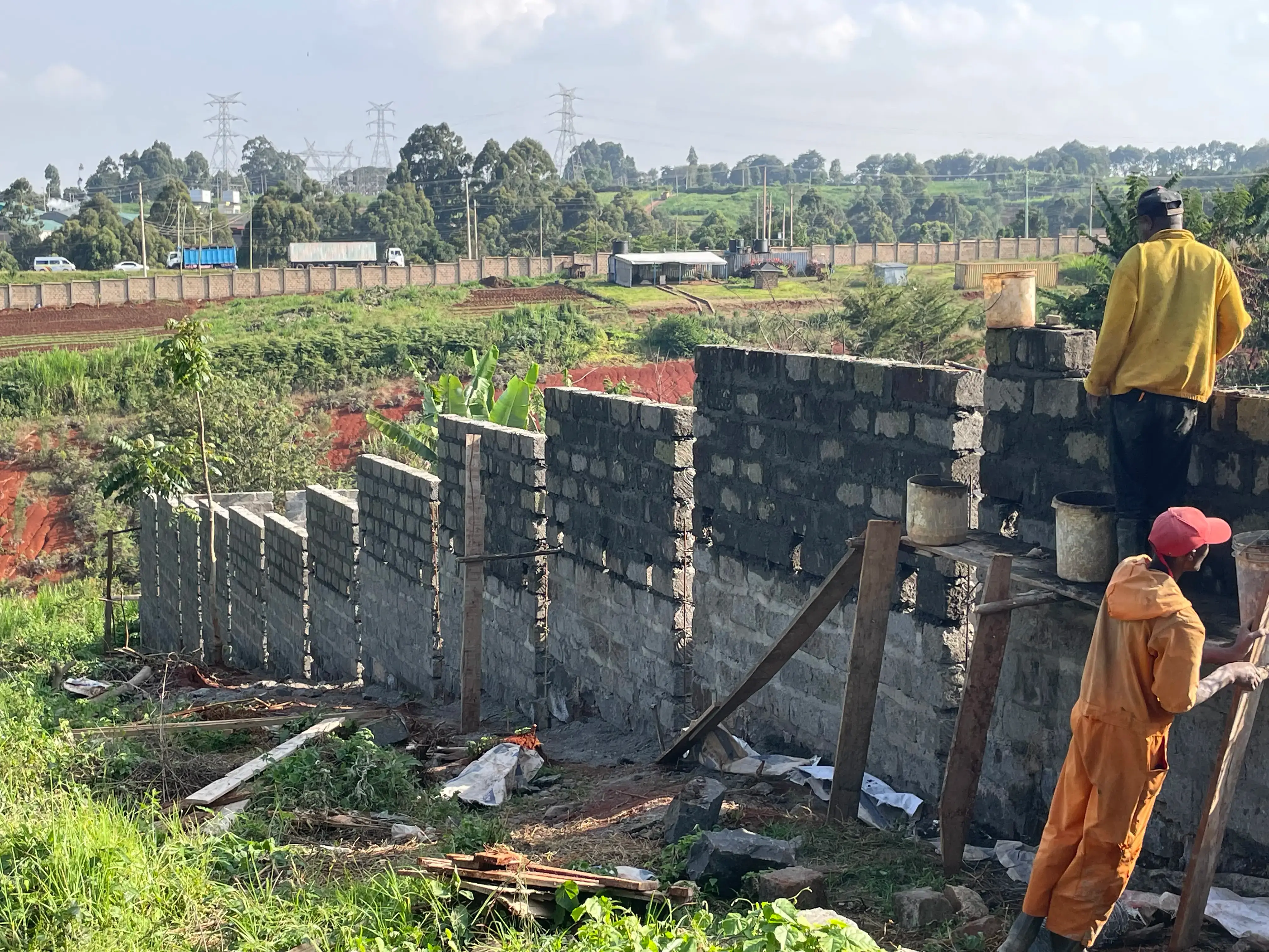 Redhill Project - Perimeter Walling